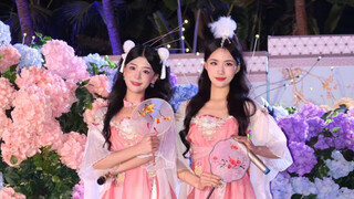 [Chimelong Angel Girls] Beautiful girls who performed in the heavy rain