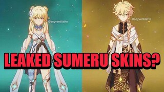 LEAKED SUMERU SKINS COMING TO GENSHIN IMPACT?