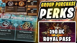 Group Purchase Perks Royal Pass M10 | Pubg Mobile New Event Group Purchase Perks | Group ID