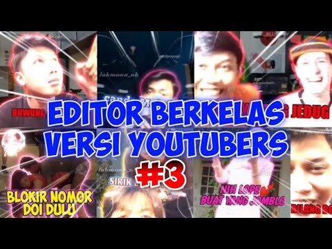 EDITOR BERKELAS VERSI YOUTUBERS FF DAN PUBG #3