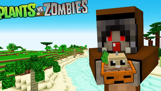 Minecraft Plant Vs Zombie Series 18 โลกแห่งเกาะทะเลแสนสวย