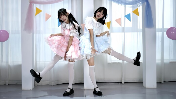 【栗米粒riceX小末】元气活力互动超多的双人甜宅来了！【原创编舞】「愛なんですよ」这就是爱啊！（MILGRAM-ミルグラム-）【マヒル(CV:岡咲美保)