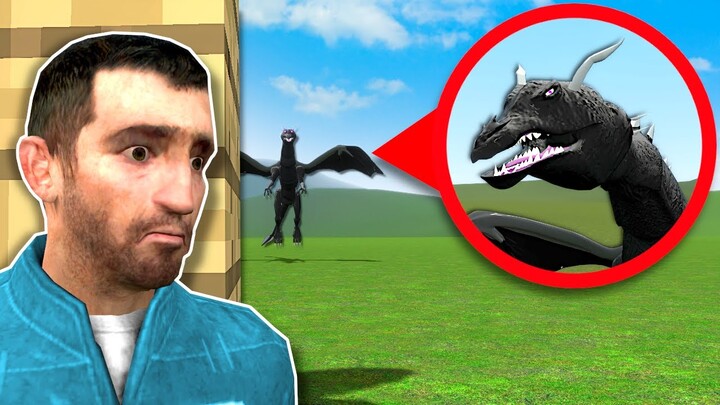 CURSED MINECRAFT ENDER DRAGON IS AFTER ME! - Garry's Mod Gameplay