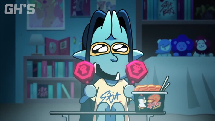 KPop Demon Hunters Animation