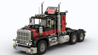 Model group 5571, the largest Lego car model, an unprecedented giant truck