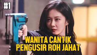 AKSI WANITA CANTIK PENGUSIR ROH JAHAT - ALUR CERITA FILM SELL YOUR HAUNTED HOUSE #1