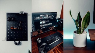 DESK SETUP 2021!! Bàn dựng video có gì