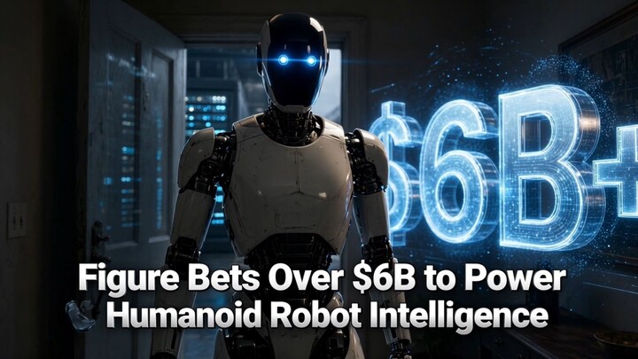 Figure Bets Over $6B to Power Humanoid Robot Intelligence.