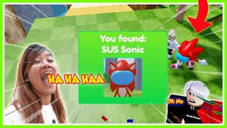 TERNYATAA!! MAMACIL TEMUKAN SONIC SUPER LANGKA YANG NYAMAR JADI IMPOSTOR!! ROBLOX MIKOCIL