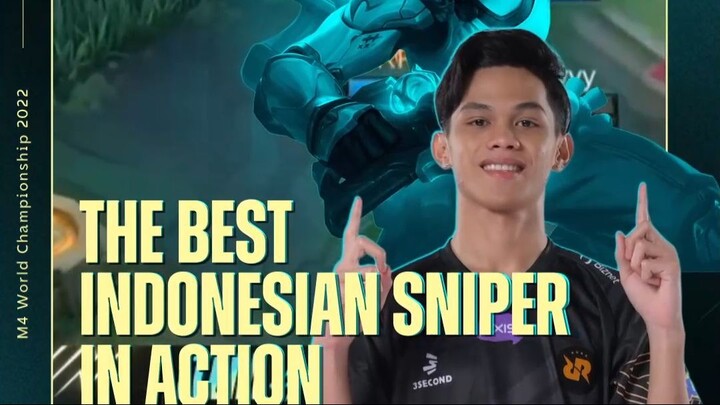 You can't let the best Indonesian sniper free, this will happen! #DareToBeGreat #MLBBM4 #VivaRRQ