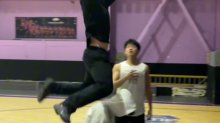 For a moment, it was hard to tell whether they were friendlies or not...