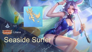 ROV: รีวิวสกิน Liliana ชุดว่ายน้ำสุดสวย☀️ พร้อมรีวิวท่าเดินเลเวล 80 ✨ (Limited, Seaside Surfer)