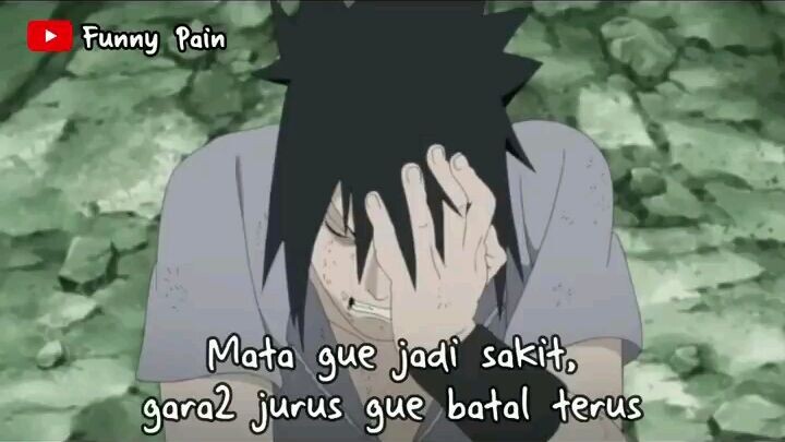 ketika jurus Sasuke kena cencel terus😂