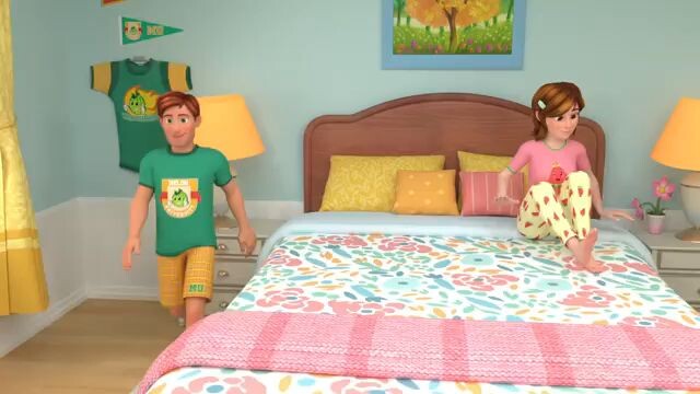 #cocomelon (I want a fun bed)
