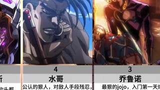 jojo系列狠人排名：
