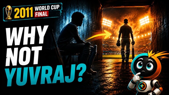 Why Dhoni Batted Ahead of Yuvraj in the 2011 World_Mascot