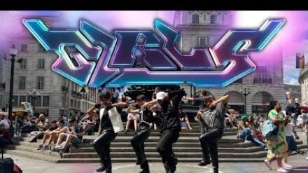 A real wild boy! aespa's "Girls" hits the streets of the UK with a dance cover