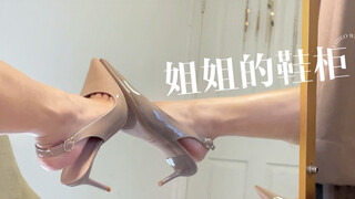 Sangat seksi—Sepatu hak tinggi 8 cm empat pasang milik Kakak, harga rata-rata 40 [Lemari Sepatu Kaka