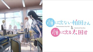 Kao ni Denai Kashiwada-san to Kao ni Deru Oota-kun Episode 1 Subtitle Indonesia