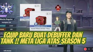 EQUIP BARU BUAT DEBUFFER DAN TANK !! META LIGA ATAS SEASON 5 🍀 BLACK CLOVER MOBILE