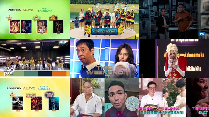 ABS-CBN sa ALLTV2 Commercial Break June 13 & 14, 2026 (Weekend Saturday & Sunday)