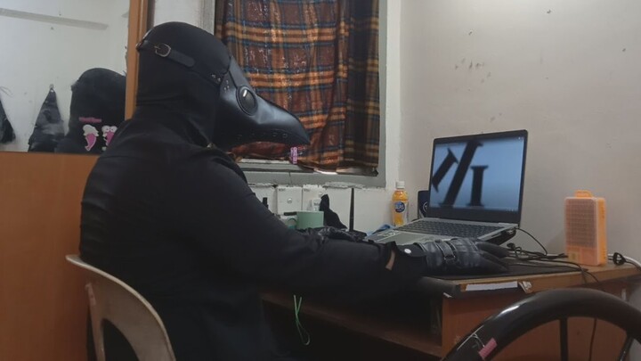 When Your Roommate is a (weeb) Plague Doctor
