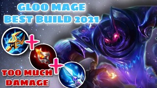 GLOO MAGE BEST BUILD 2021 COMPLETE GUIDE - OFFLANE - EMBLEM SET - TOO MUCH DAMAGE - MOBILE LEGENDS