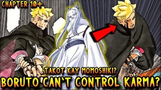 BORUTO BAKIT HINDI NA KAYANG KONTROLIN ANG KARMA SEAL? - MOMOSHIKI IS BACK? | Two Blue Vortex Ch 9