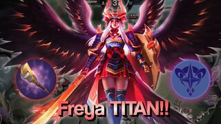 FREYA DAMAGENYA GA NGOTAK CUYY!! - combo abyss + astro