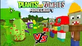 Plants VS Zombie Hadir di Minecraft || ( Addon PvZ MCPE 1.16 UP )