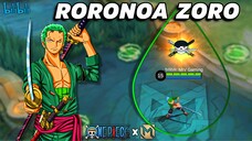 RORONOA ZORO in Mobile Legends 😱