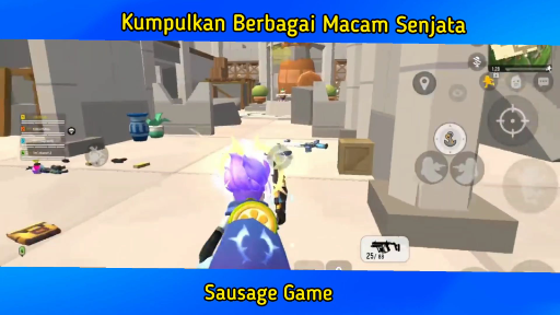 Sausage Game Kumpulkan Berbagai Macam Senjata