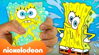 SpongeBob | SpongeBob Benar-Benar Menjadi Spon🧽 | @SpongeBobOfficial | Nickelodeon Bahasa