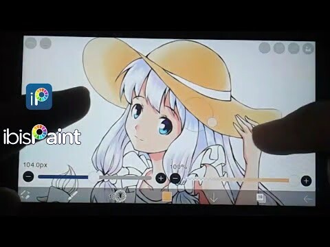 [ no stylus ] IZUMI SAGIRI speed drawing ibis paint x indonesia