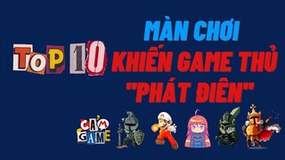 (Top 10) ĐIỂM DANH NHỮNG MÀN CHƠI KHÓ NHẤT MỌI THỜI ĐẠI | Cảm Game