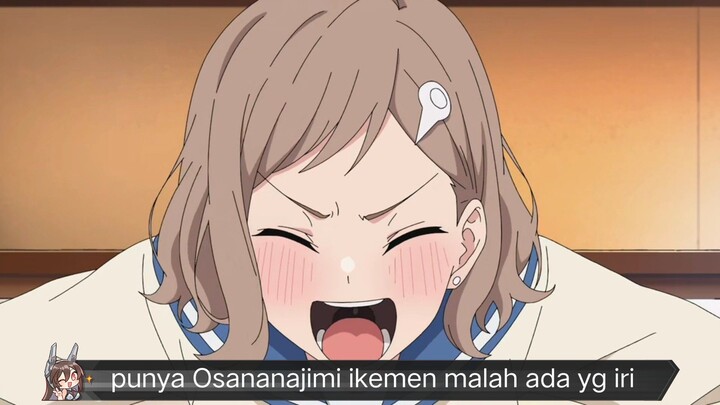 #KompetisiKreasiUnggahan3 , ketemu temen baru iri sama lu karena punya Osananajimi yg ikemen