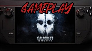 Call of duty GHOST  story mode (STEAM DECK)