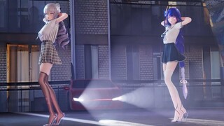 【ฮงไก × เกนชินอิมแพ็ค MMD／4K／60FPS】「สาวโรงเรียน」 Bronya Zaychik × Raiden Ei 【ช็อกโกแลตครีม】