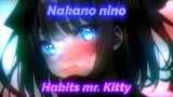 Nakano nino [AMV] habits Mr.Kitty  || bilibili  || daddystyle
