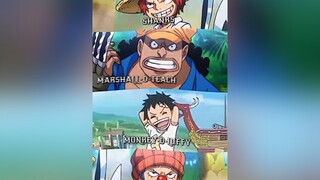 ad จักรพรรดิเเห่งท้องทะเลทั้ง 4 ในยุคปัจจุบัน shanks teaches luffy buggy จักพรรดิวันพีช onepiece anime fypシ อย่าปิดการมองเห็น