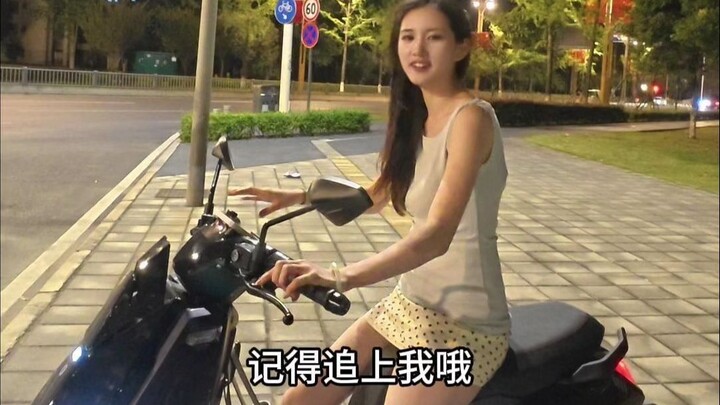 Is the right way to pick up girls these days to own an electric motorcycle?