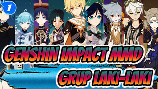 [Genshin Impact MMD] Grup Laki-laki BOOM!_1