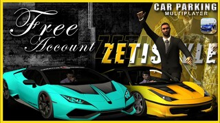 ALL BEST CARS | Free Account | Car Parking Multiplayer | New Update 4.7.0 | zeti