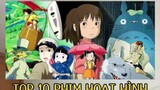 Top 10 phim hoạt hình hay nhất nhà Ghibili