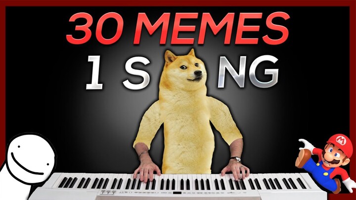 30 MEMES in 1 SONG (in 3 minutes)