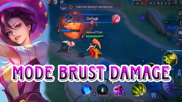 MODE BRUST DAMAGE