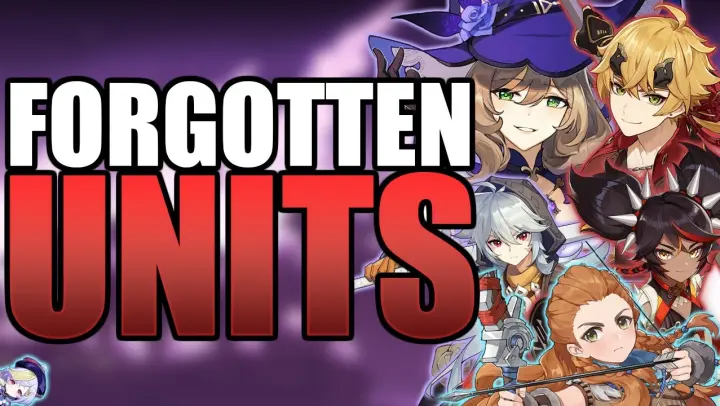 A Brief Summary Of Genshin Impact Units ALMOST No One Plays...