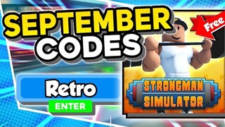 New "Retro Update Working Codes 2021 in Roblox Strongman Simulator