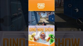 Dino Mini Show kali ini ada yang saling kejar-kejaran nih! #shorts #pubgmobile #pubgmobileindonesia