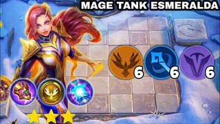 STILL ONE OF THE BEST TANK IN MAGIC CHESS LIGHTBORN ESMERALDA 666!! 6 LIGHTBORN 6 MAGE 6 SUPERHERO